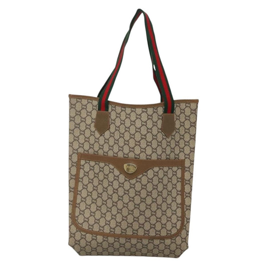 Gucci Ophidia Beige Canvas Tote Bag