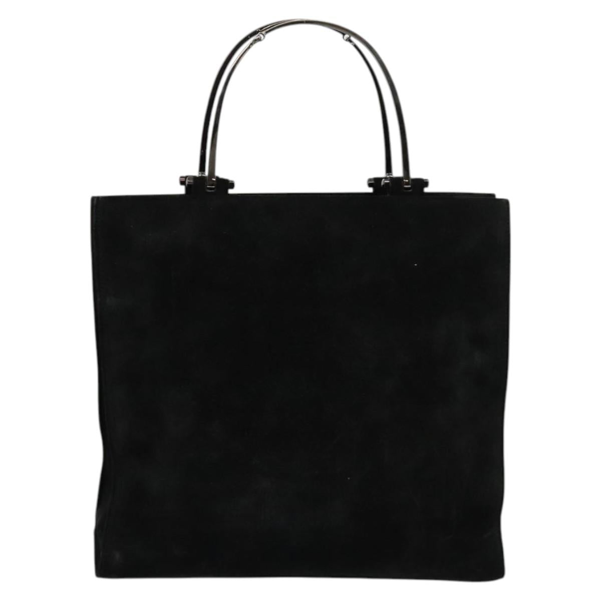 Gucci Black Suede Handbag