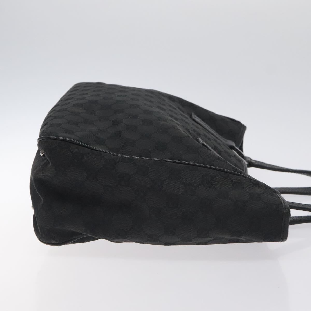 Gucci Gg Canvas Black Canvas Tote Bag