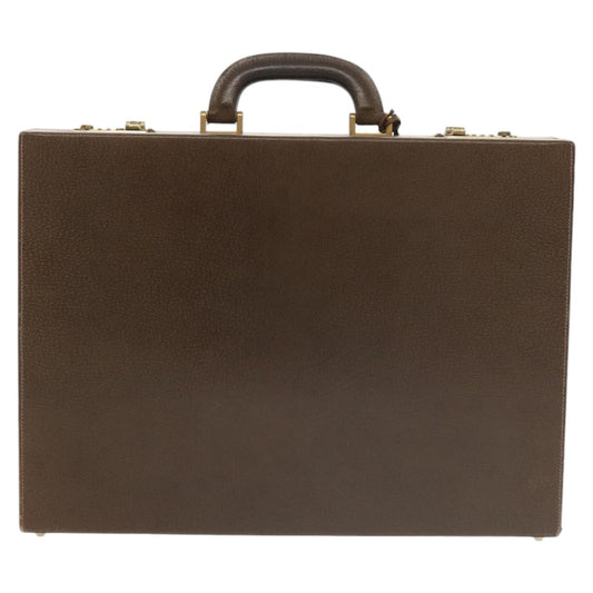 Gucci Brown Leather Travel Bag