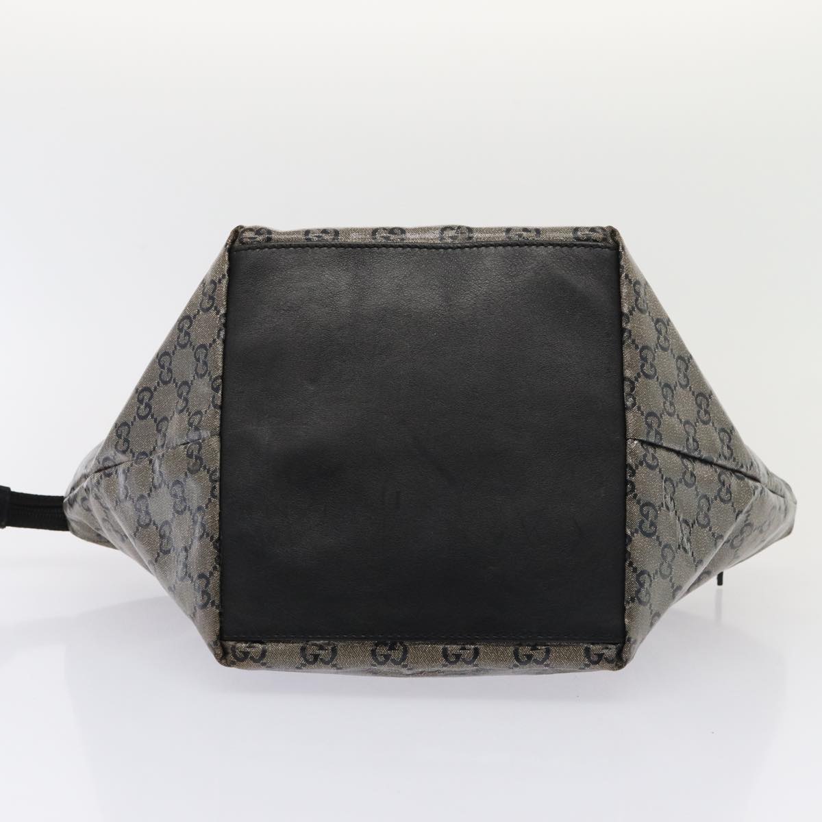 Gucci Gg Canvas Black Canvas Tote Bag