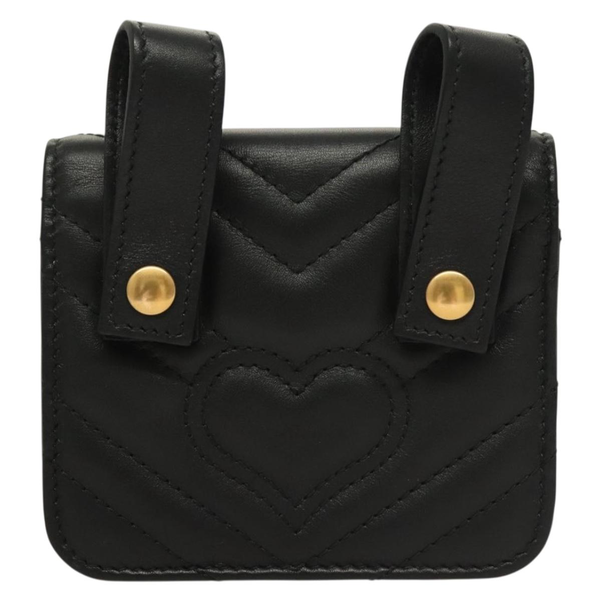 Gucci Marmont Black Leather Wallet