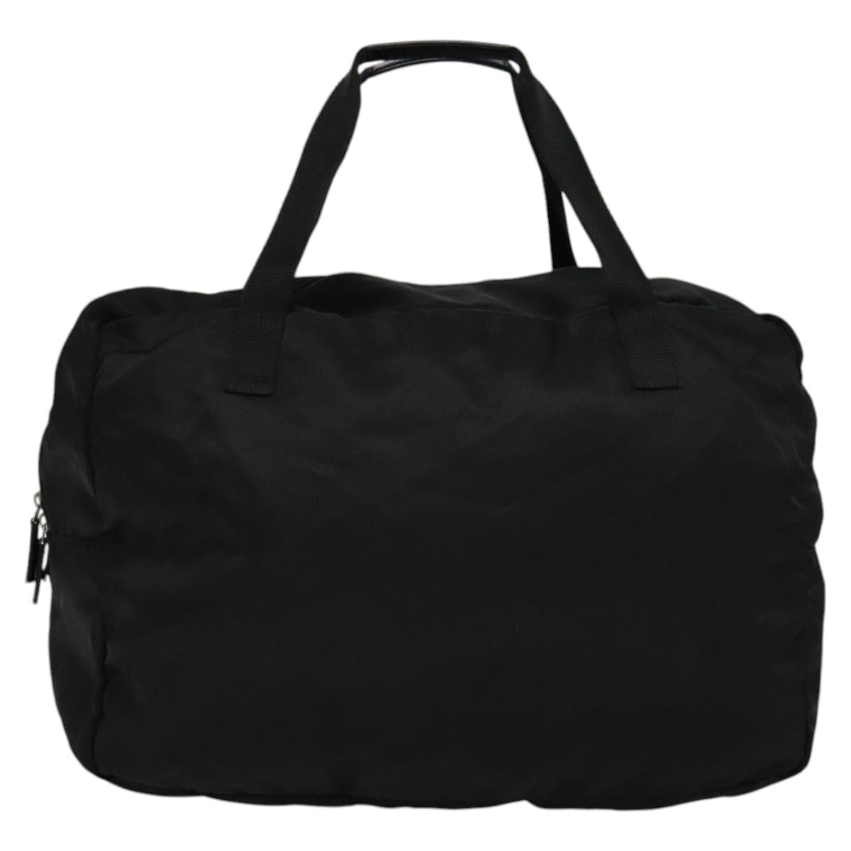 Gucci Duffle Black Canvas Tote Bag