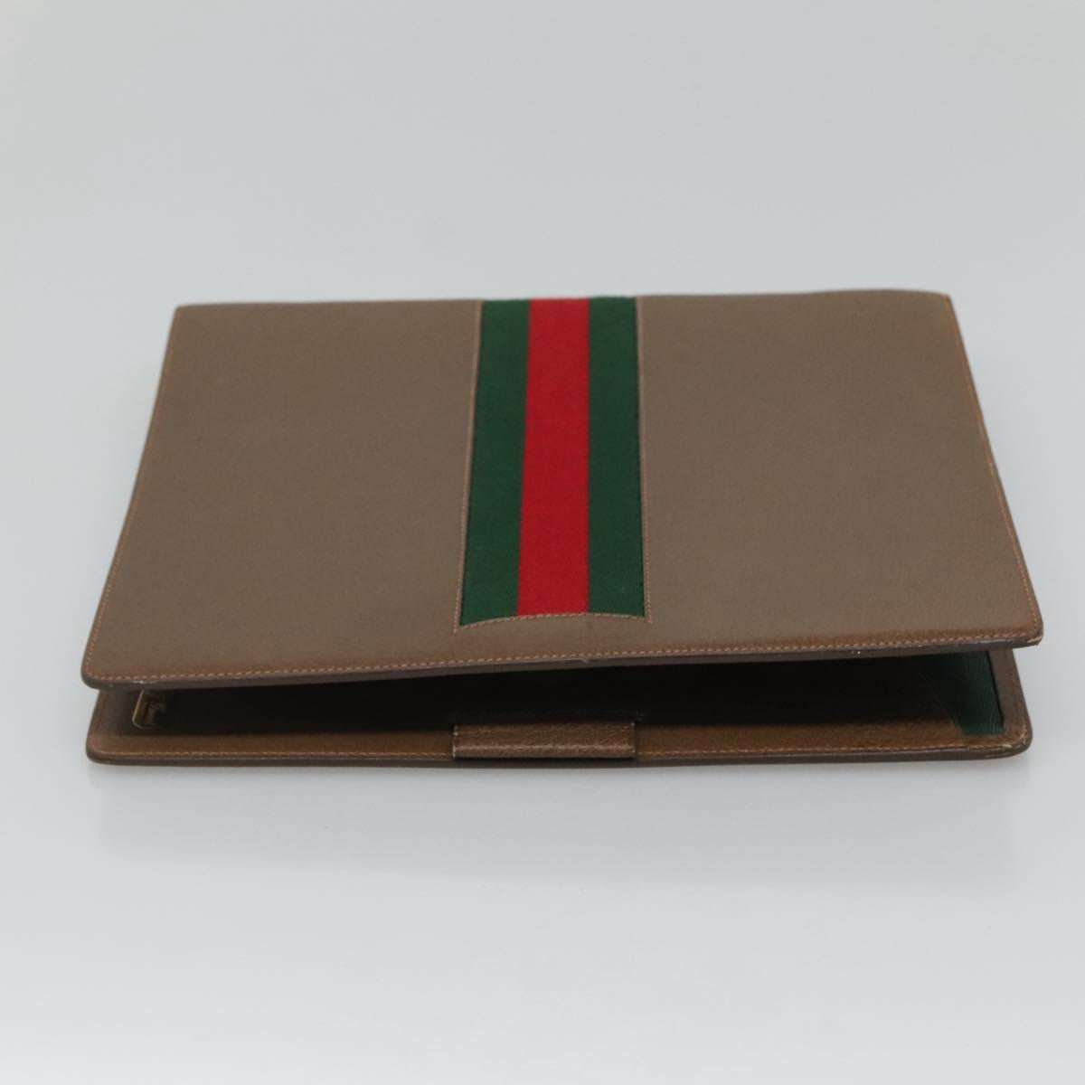 Gucci Couverture Agenda Green Leather Wallet
