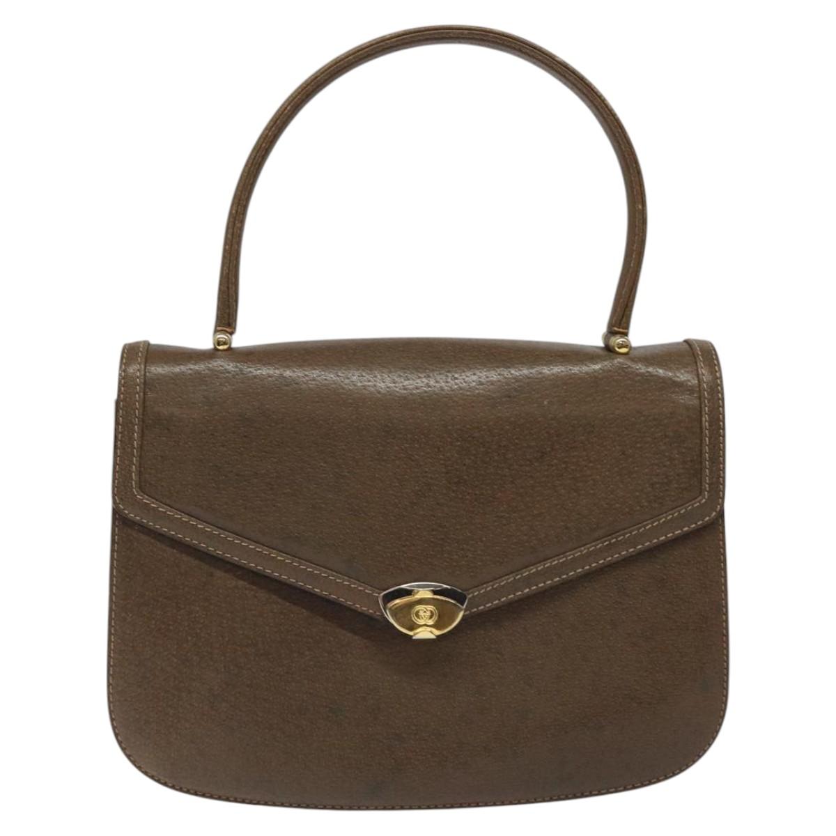 Gucci Brown Leather Handbag