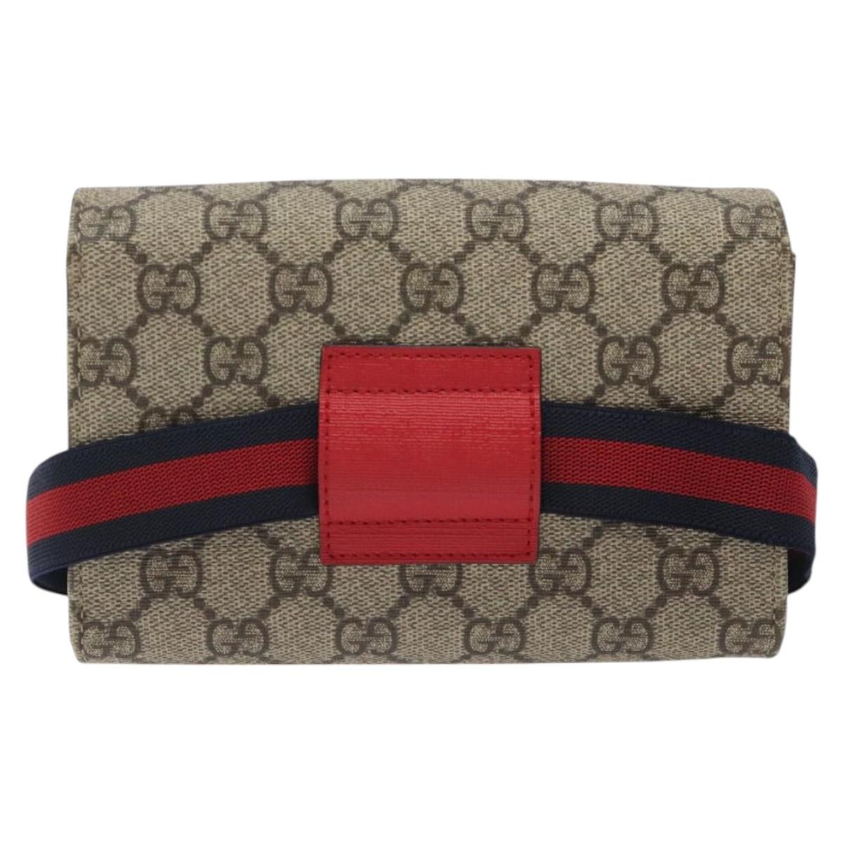 Gucci Butterfly Beige Canvas Shoulder Bag