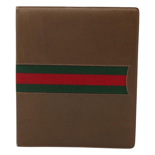 Gucci Couverture Agenda Green Leather Wallet