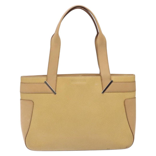 Gucci Beige Leather Tote Bag