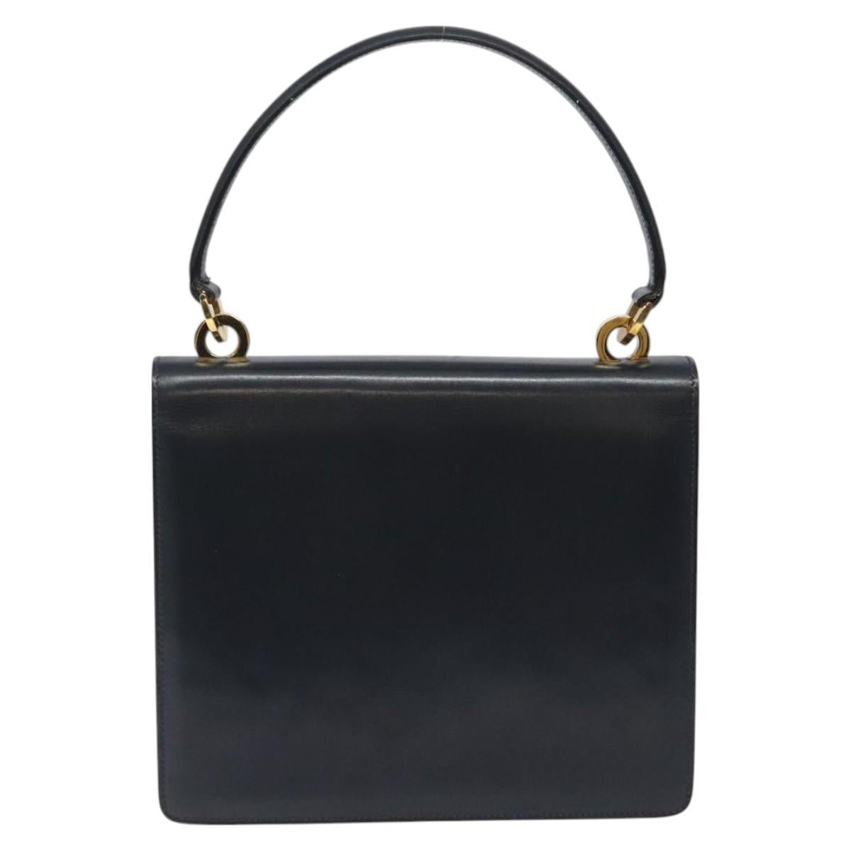 Gucci Broadway Navy Leather Handbag