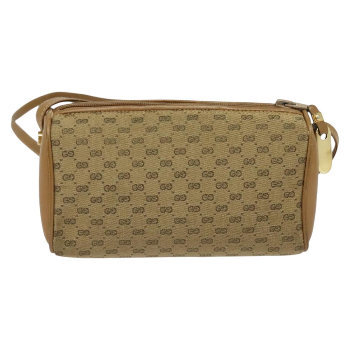 Gucci Gg Canvas Beige Canvas Shoulder Bag