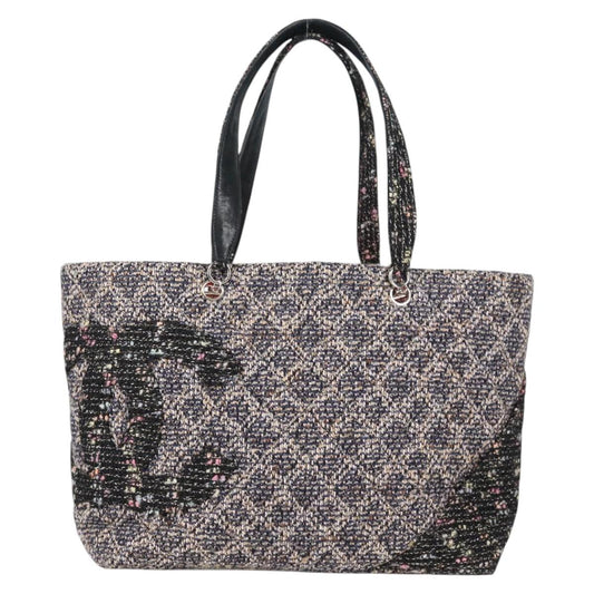 Chanel Cambon Line Multicolour Cotton Tote Bag