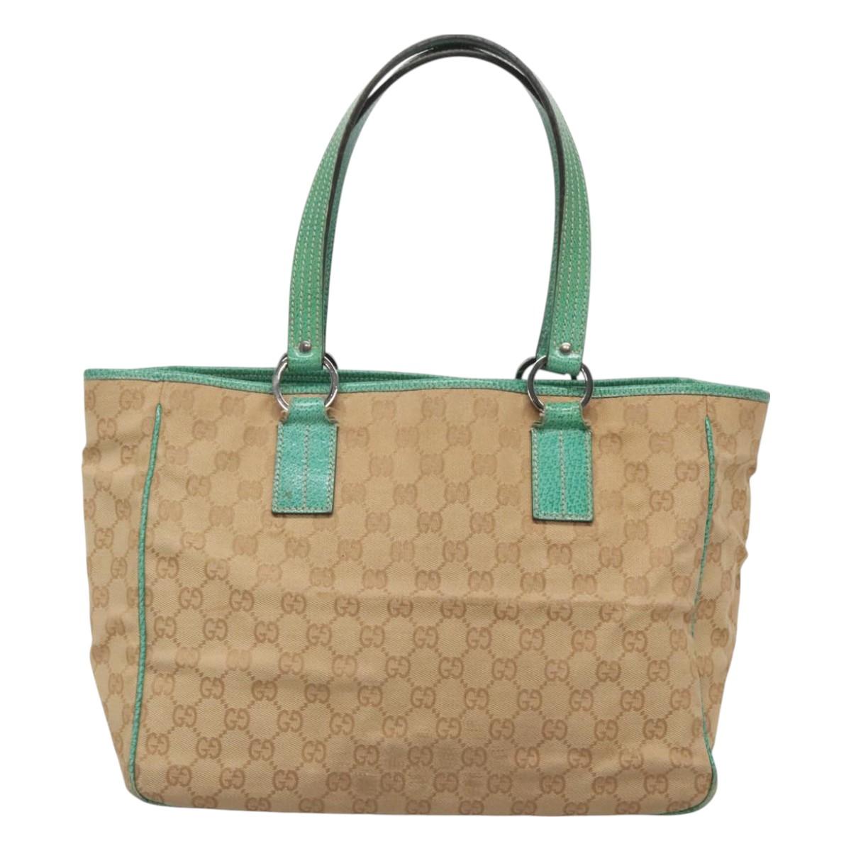Gucci Gg Canvas Beige Canvas Tote Bag