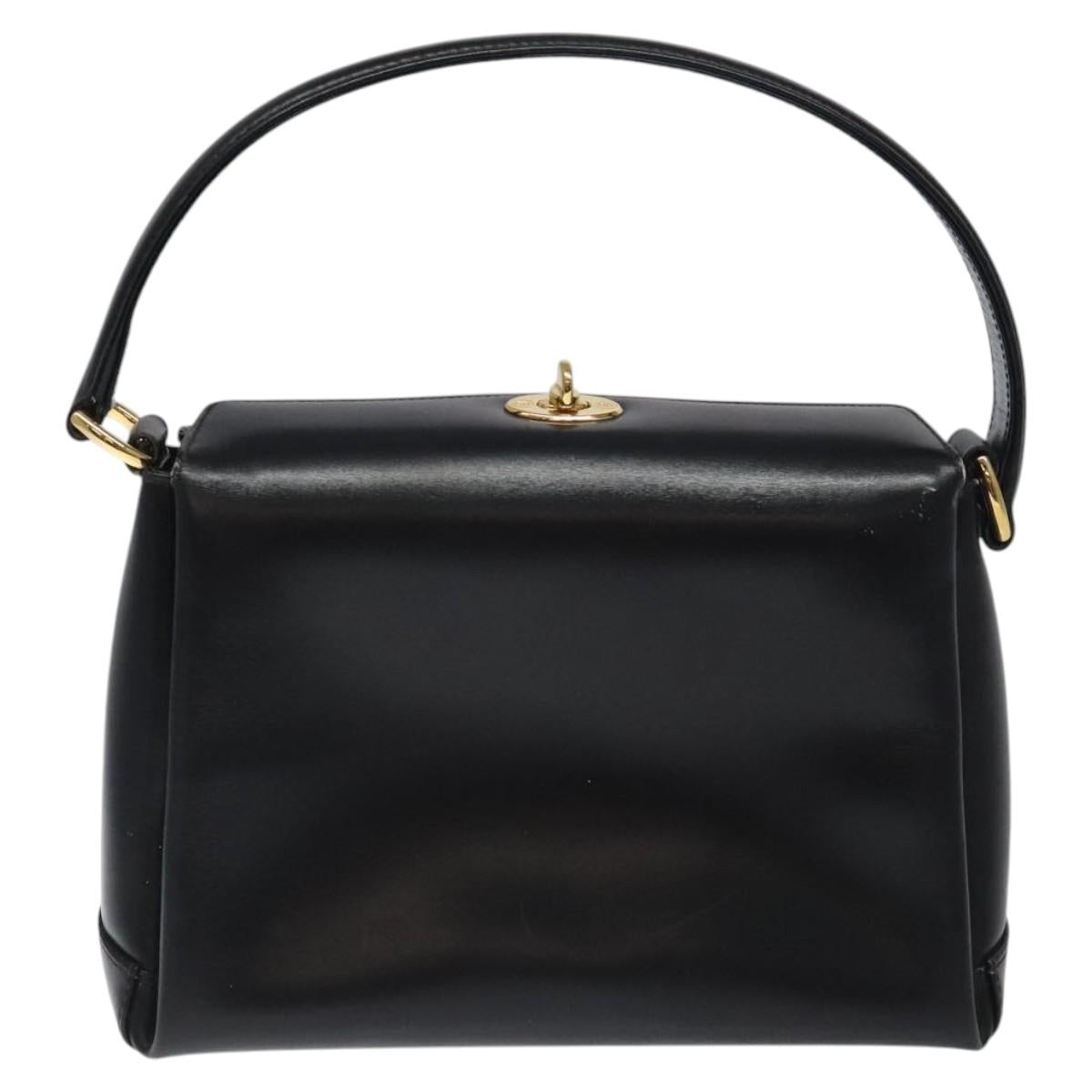 Gucci One Black Leather Handbag