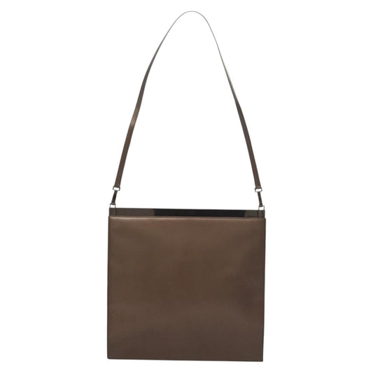 Gucci Jackie Brown Leather Shoulder Bag