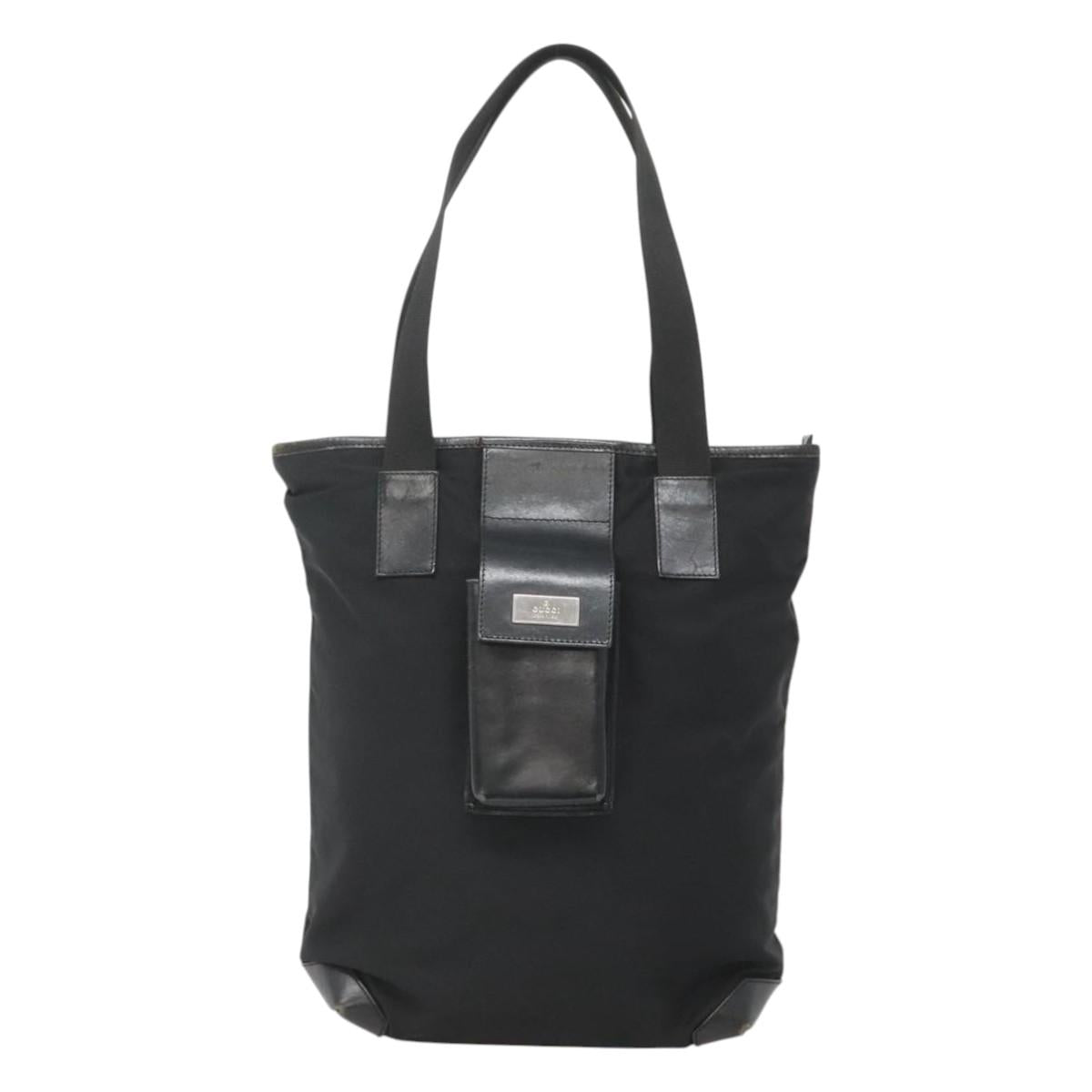 Gucci Black Nylon Handbag