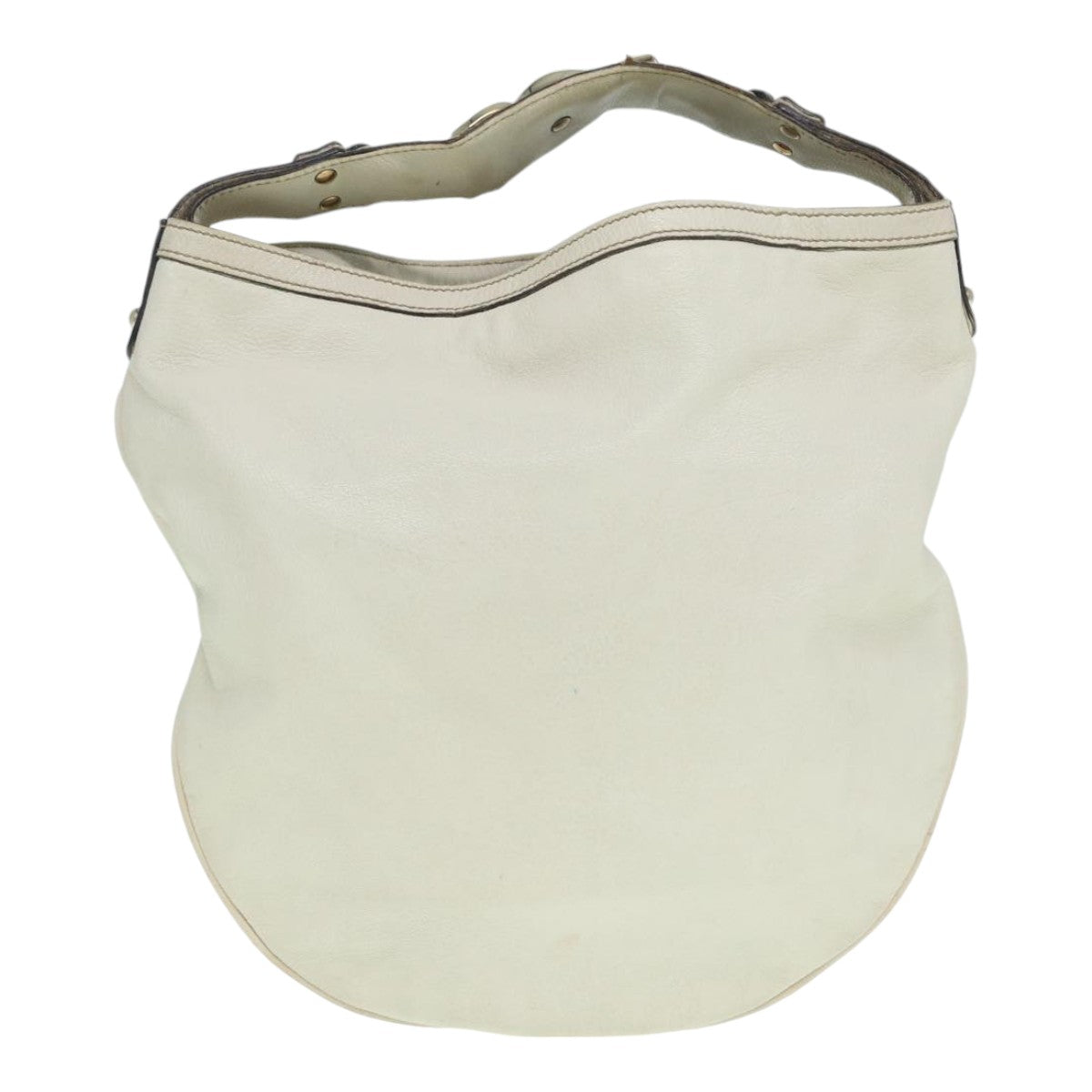 Gucci Hobo Beige Leather Shoulder Bag