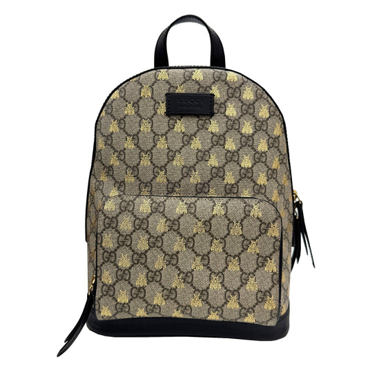 Gucci Beige Gg Supreme Backpack