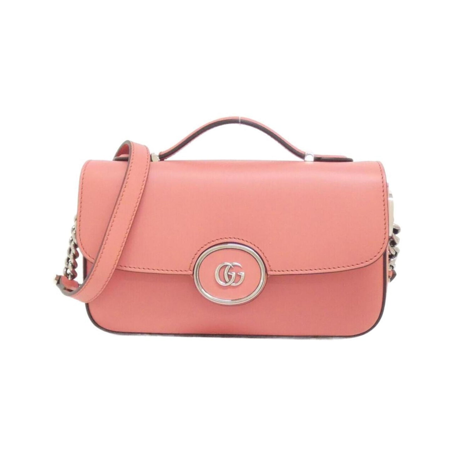 Gucci Pink Leather Handbag