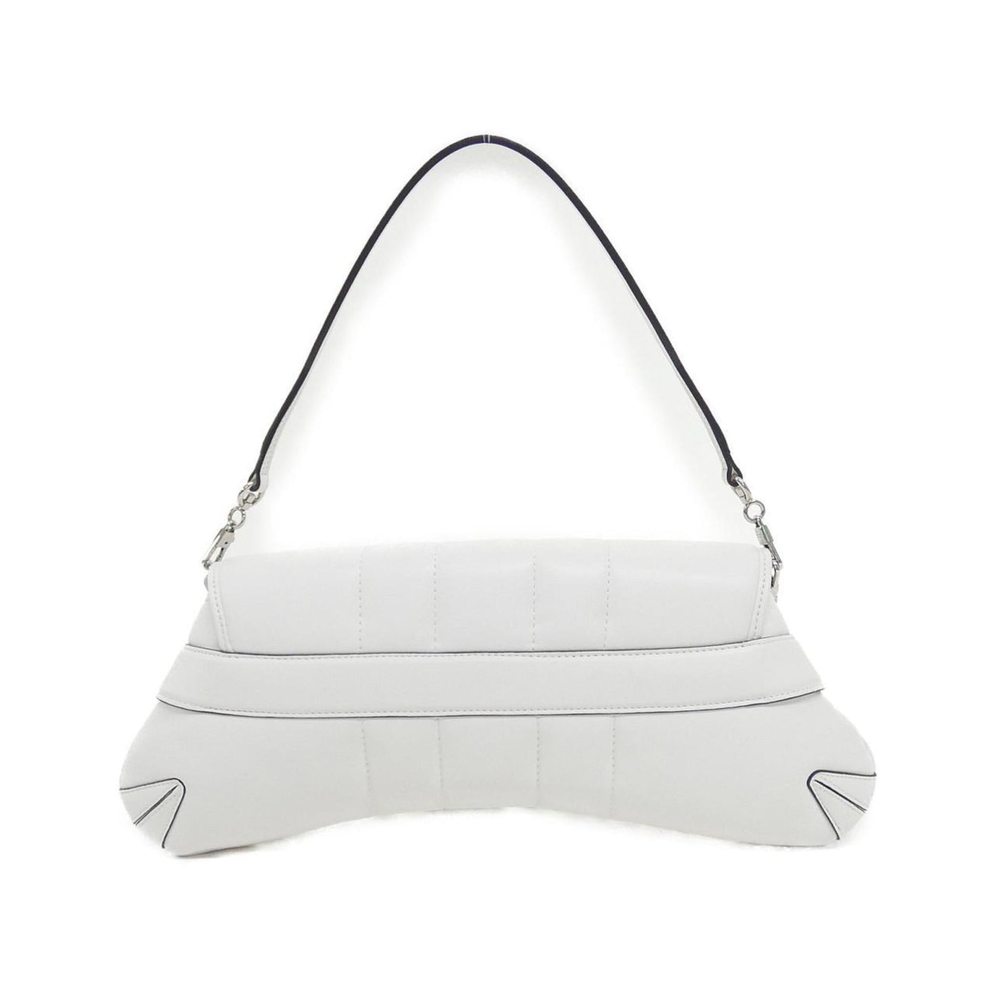 Gucci White Leather Shoulder Bag