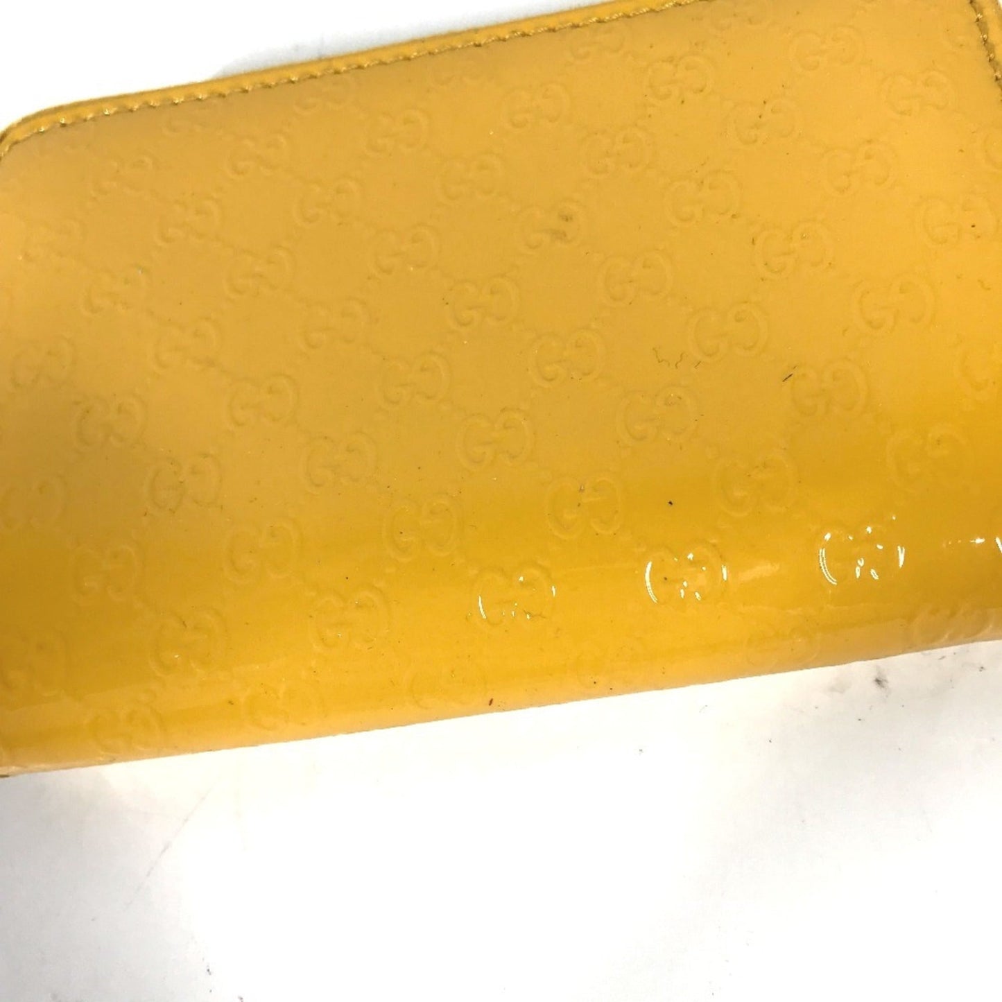 Gucci Yellow Long Wallet (Bi-Fold)