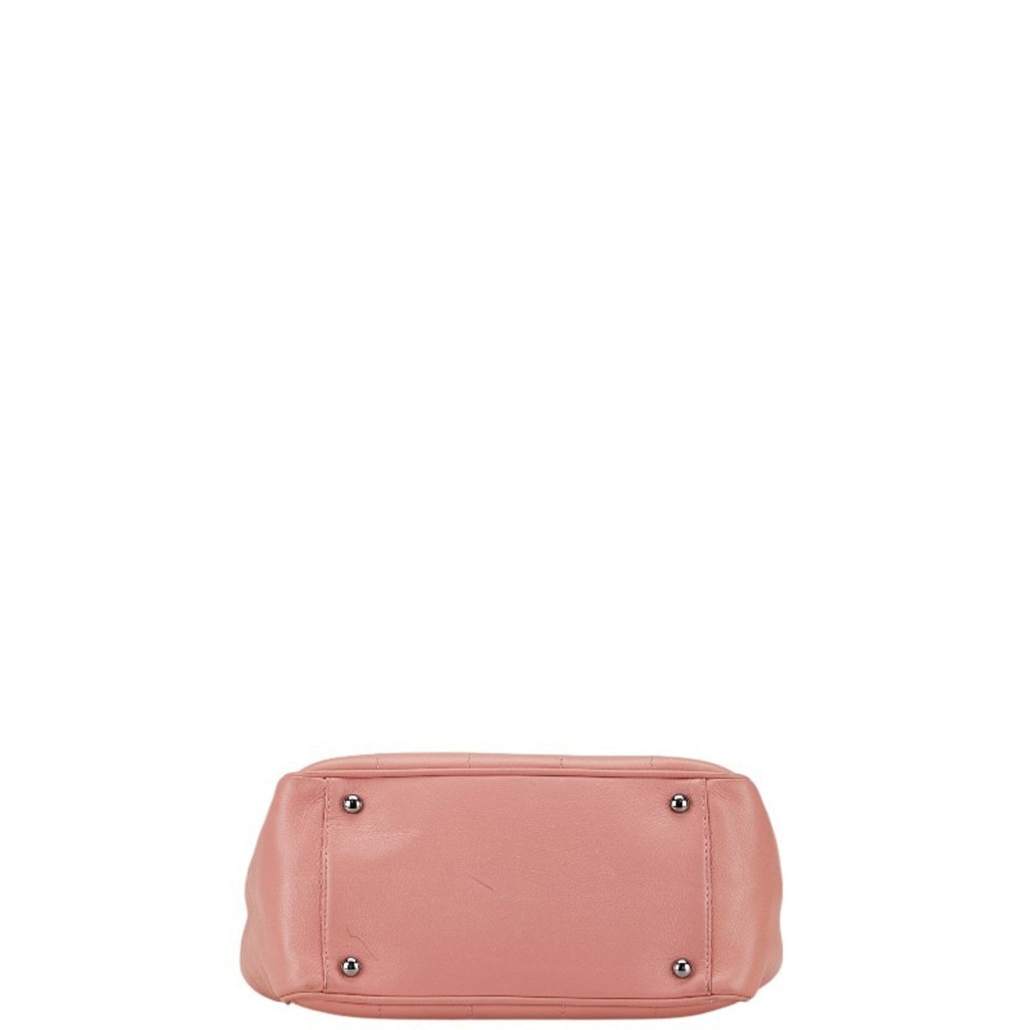 Chanel Chocolate Bar Pink Grained Calfskin Tote Bag