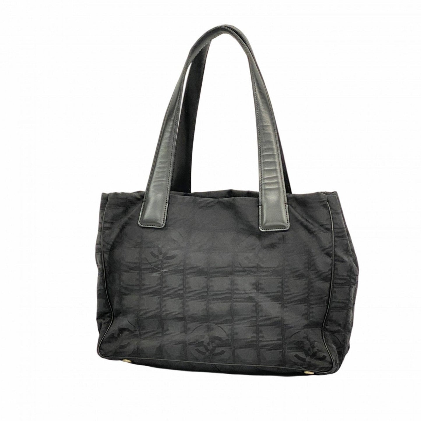 Chanel Black Nylon Tote Bag