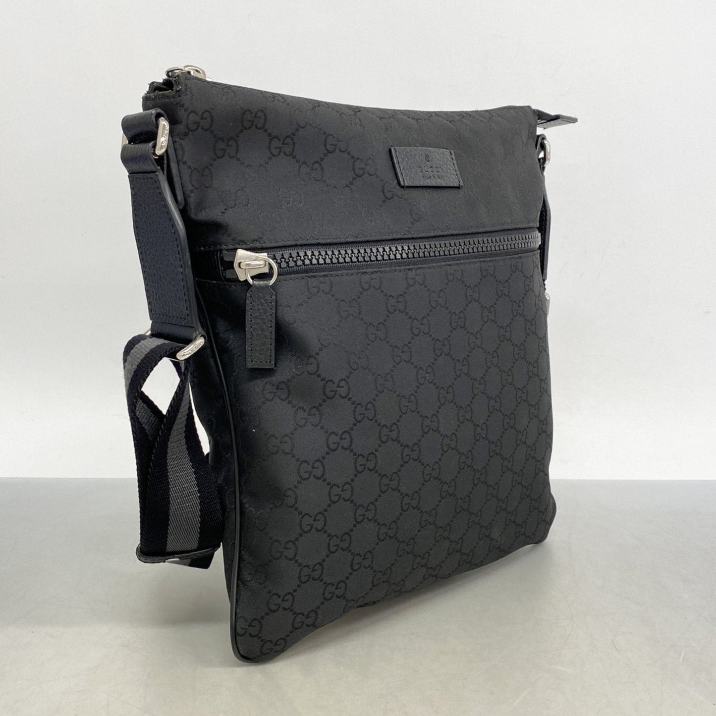 Gucci Black Nylon Shoulder Bag