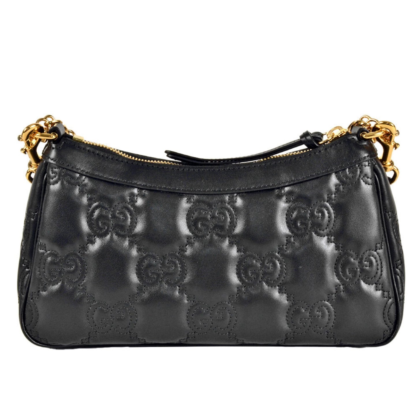 Gucci Black Leather Shoulder Bag