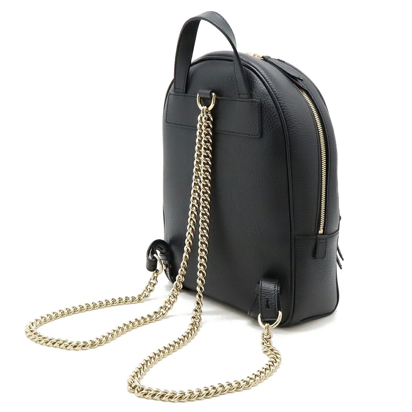 Gucci Soho Black Leather Backpack