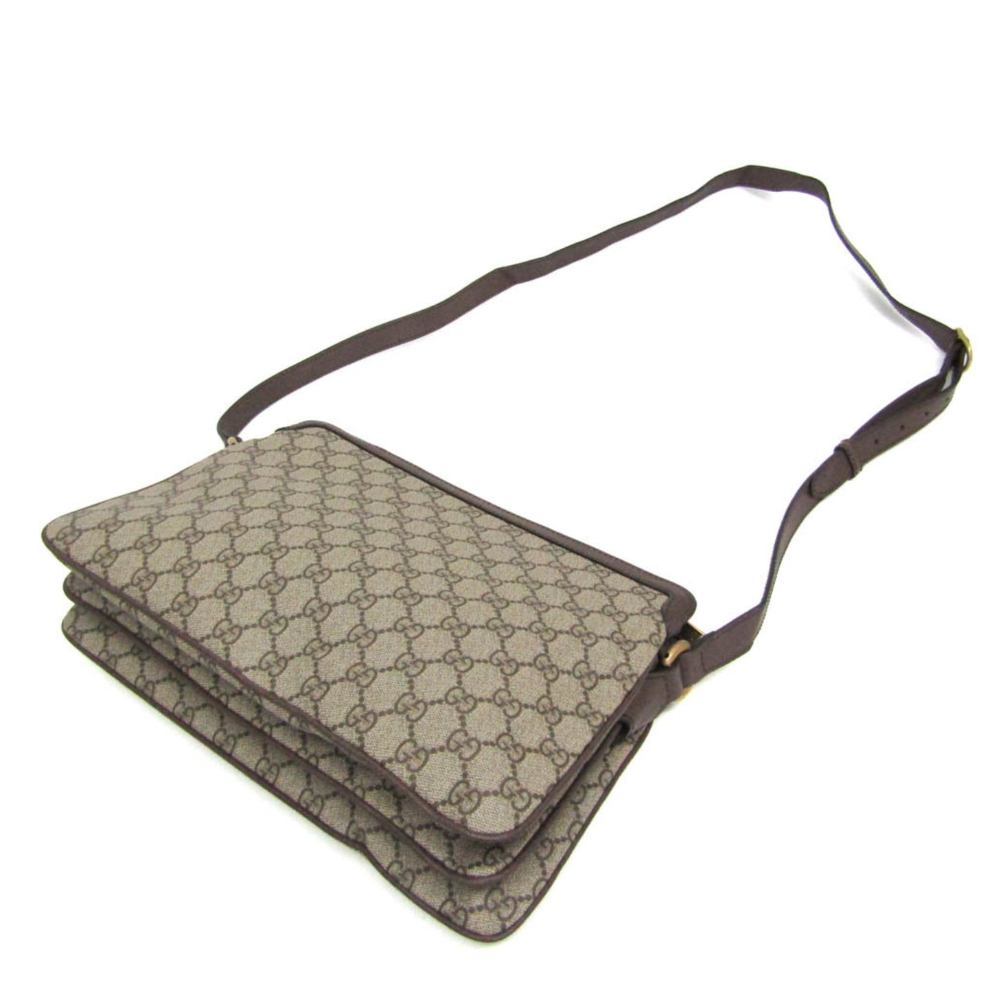 Gucci Ophidia Beige Pvc Shoulder Bag