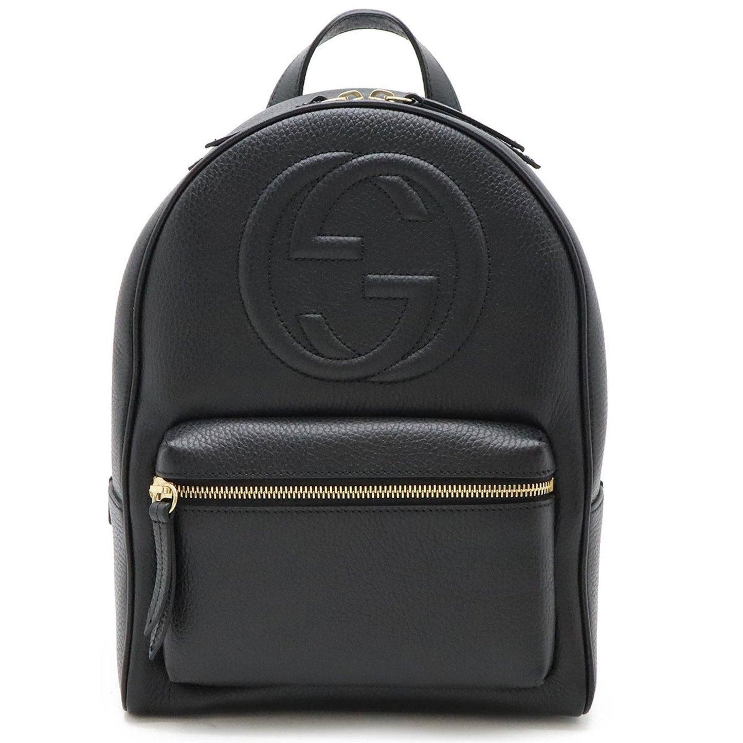 Gucci Soho Black Leather Backpack