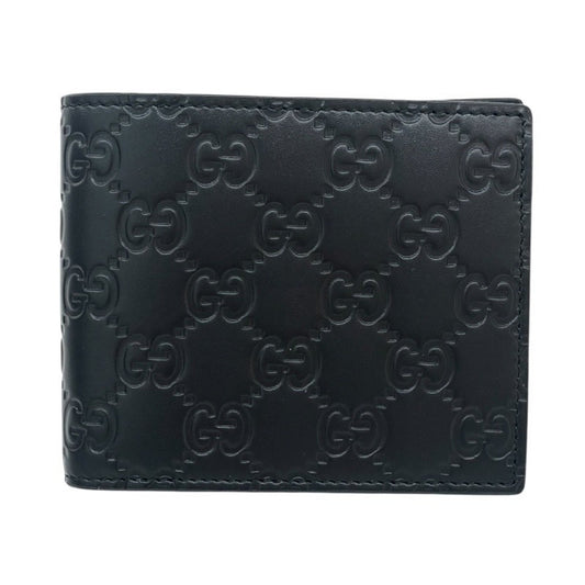 Gucci Black Leather Wallet (Bi-Fold)