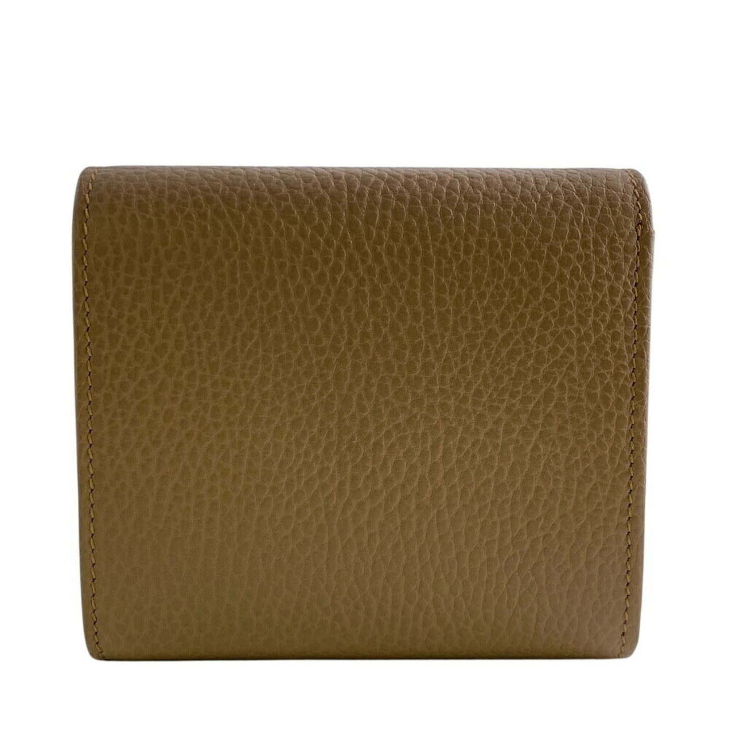 Gucci Beige Leather Wallet (Bi-Fold)