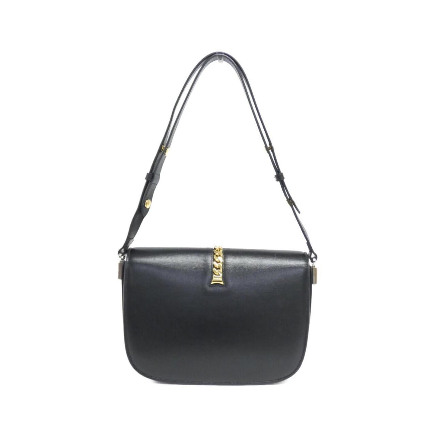 Gucci Black Leather Shoulder Bag