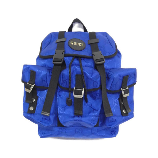 Gucci Blue Nylon Backpack