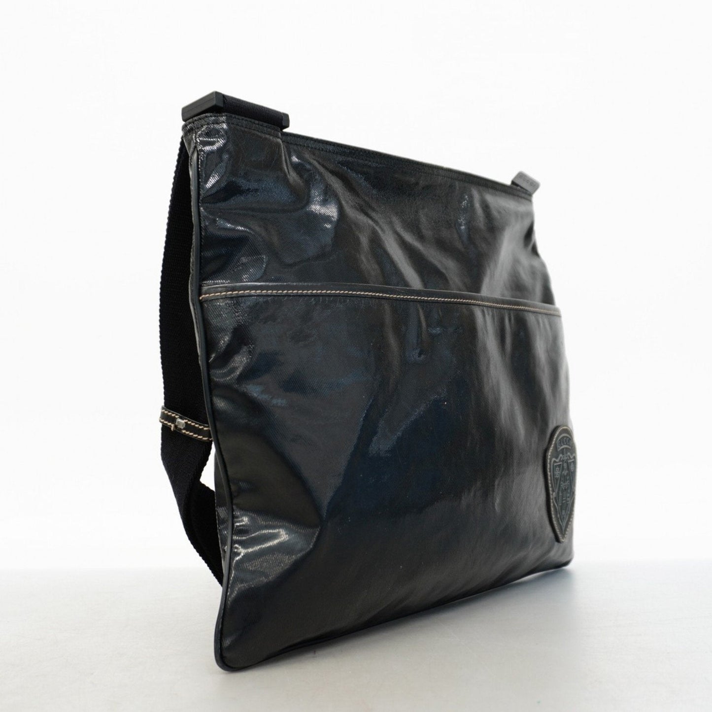 Gucci Black Pvc Shoulder Bag