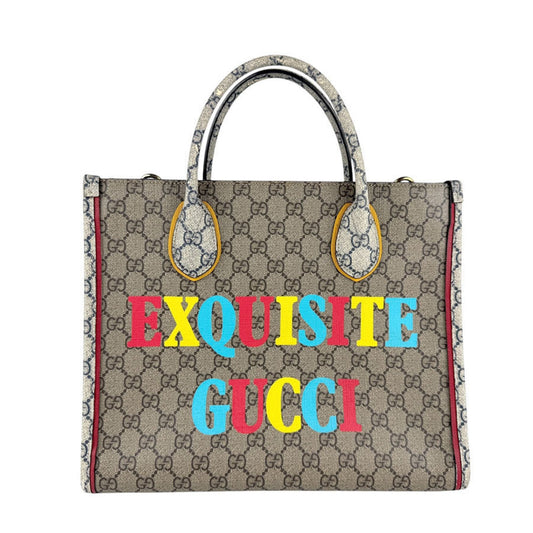 Gucci Multi-Color Gg Supreme Handbag Shoulder Bag
