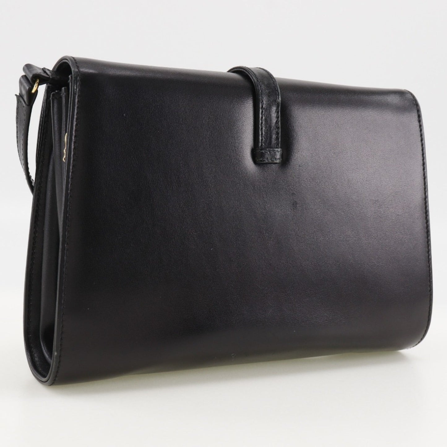 Gucci Black Leather Shoulder Bag