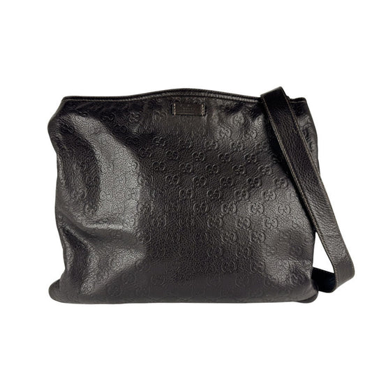 Gucci Dark Brown Leather Shoulder Bag