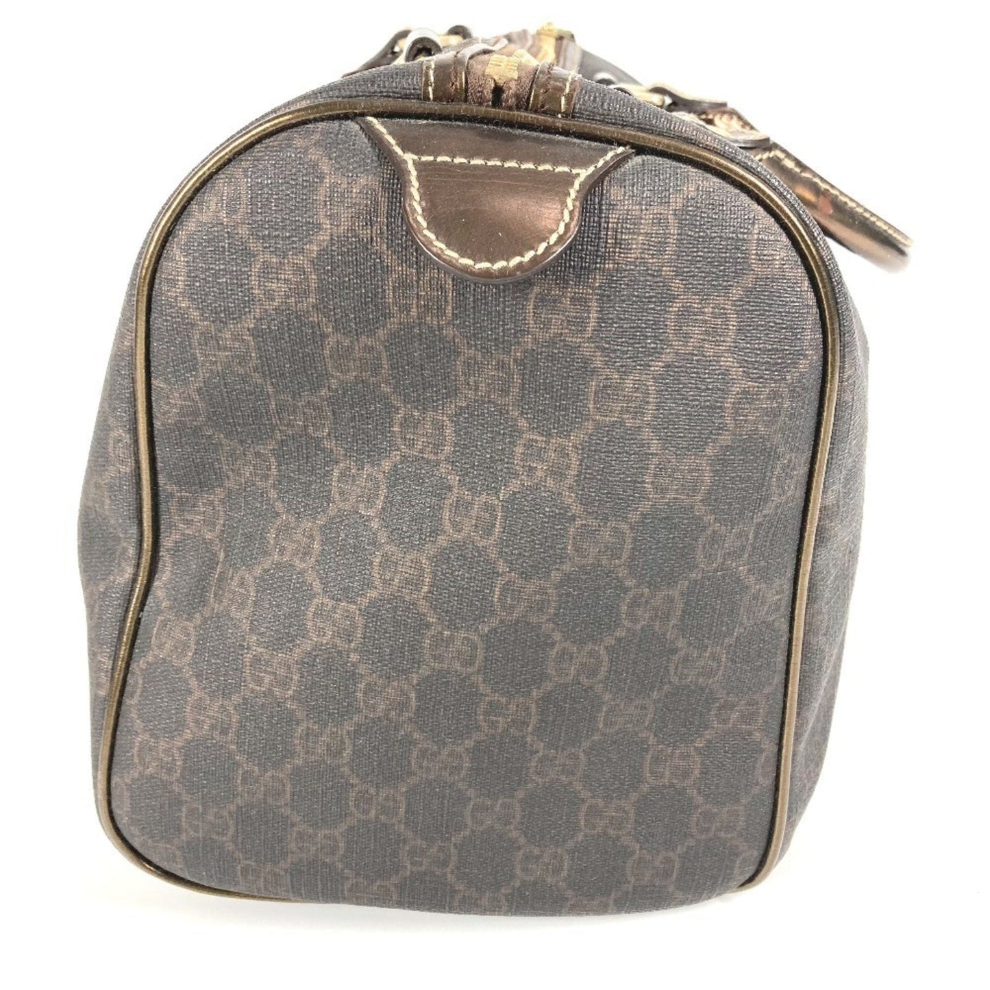 Gucci Brown Gg Plus Boston Bag Handbag
