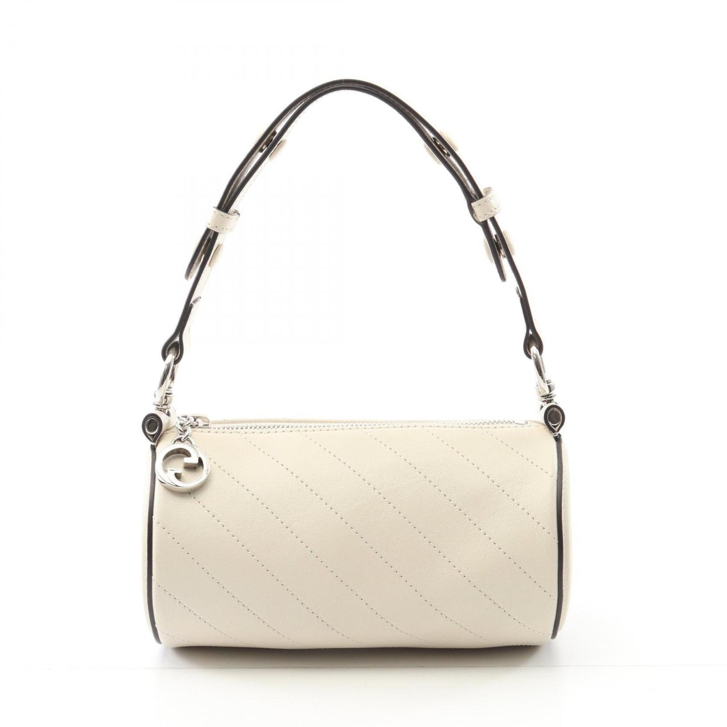 Gucci White Leather Shoulder Bag