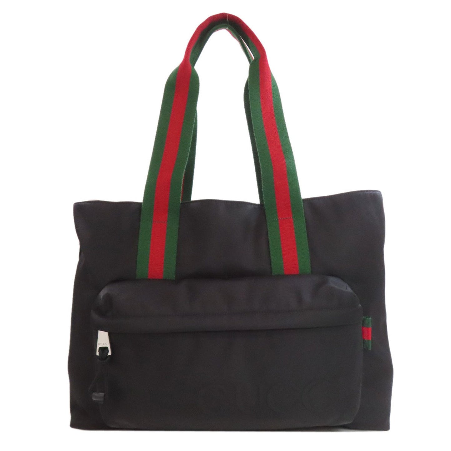 Gucci Black Nylon Tote Bag