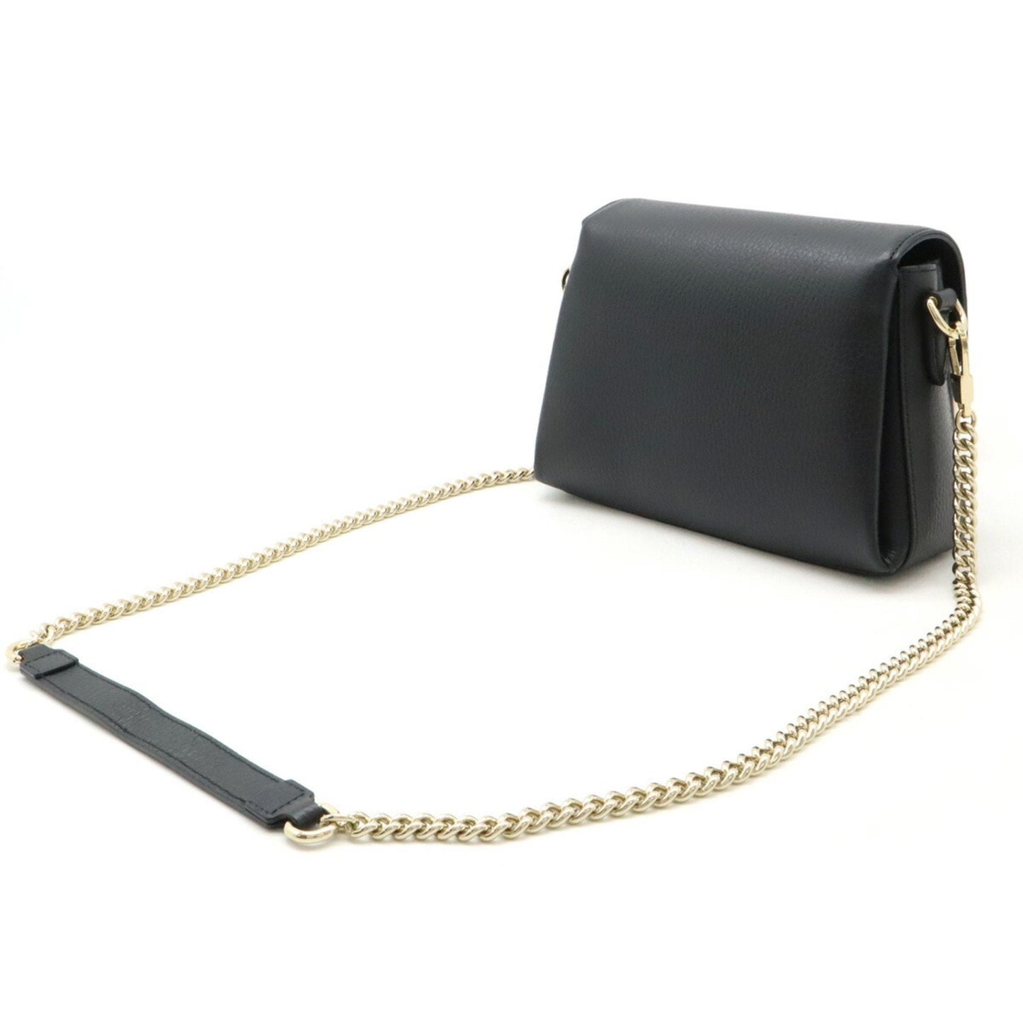 Gucci Black Leather Clutch Bag Shoulder Bag