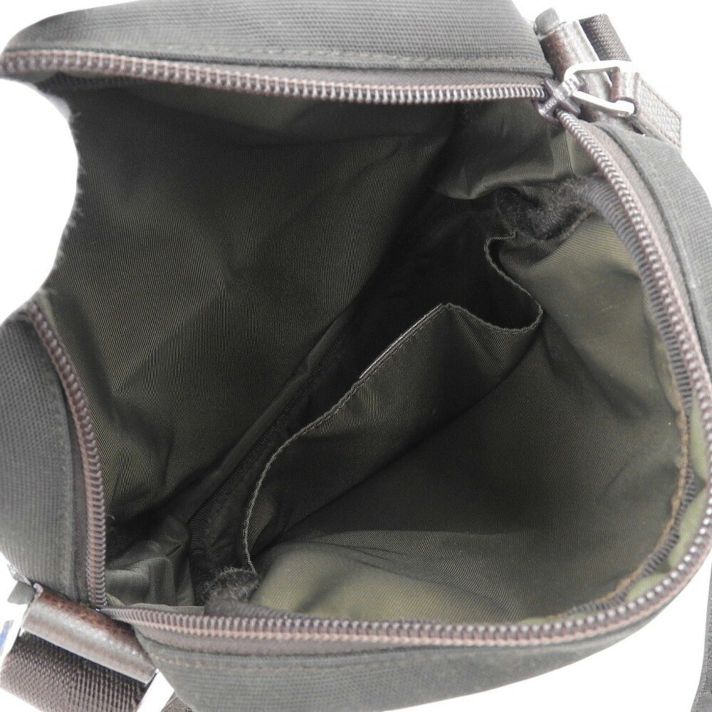 Gucci Brown Dark Brown Nylon Shoulder Bag