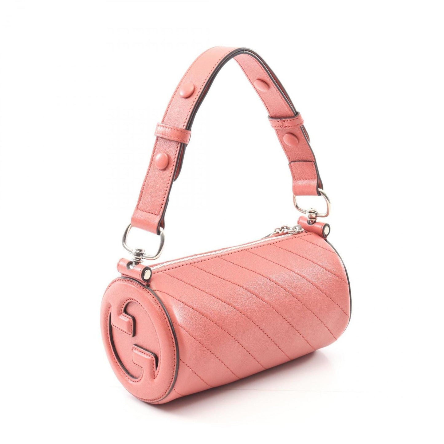 Gucci Pink Leather Shoulder Bag