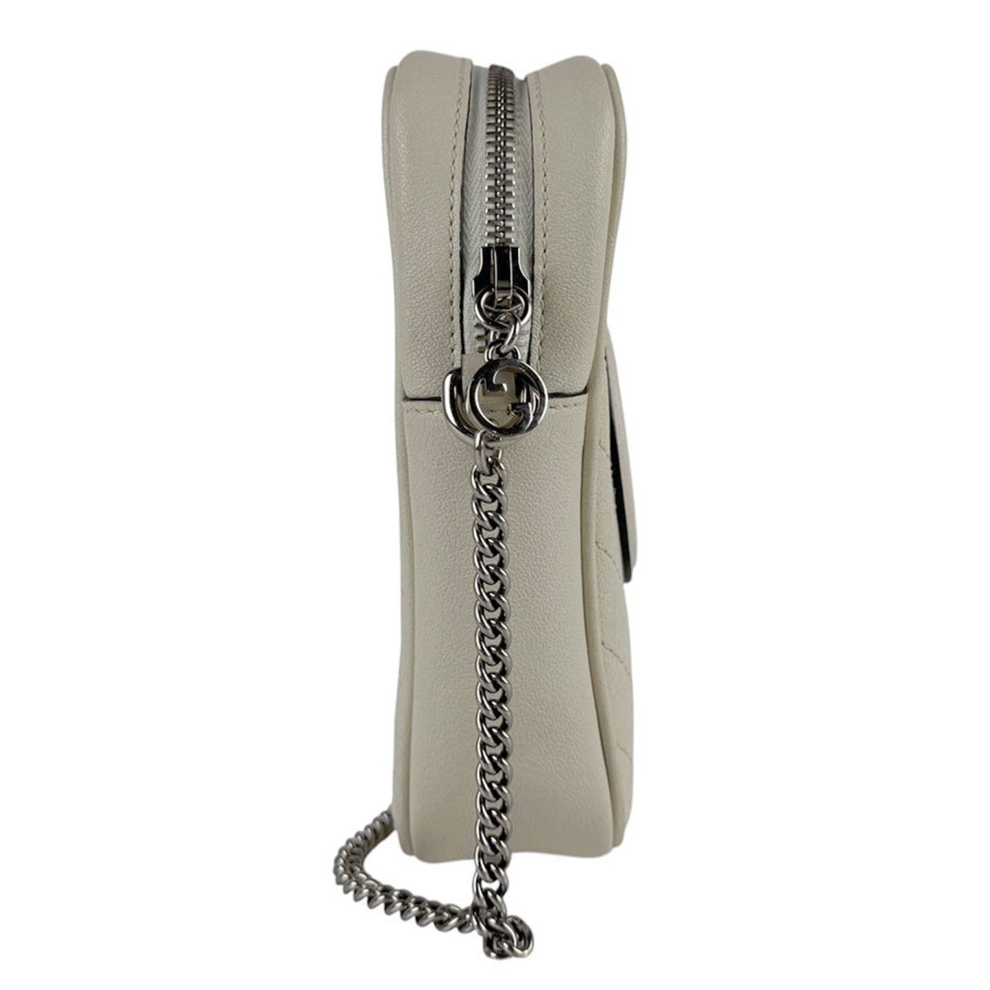 Gucci Ivory Leather Shoulder Bag