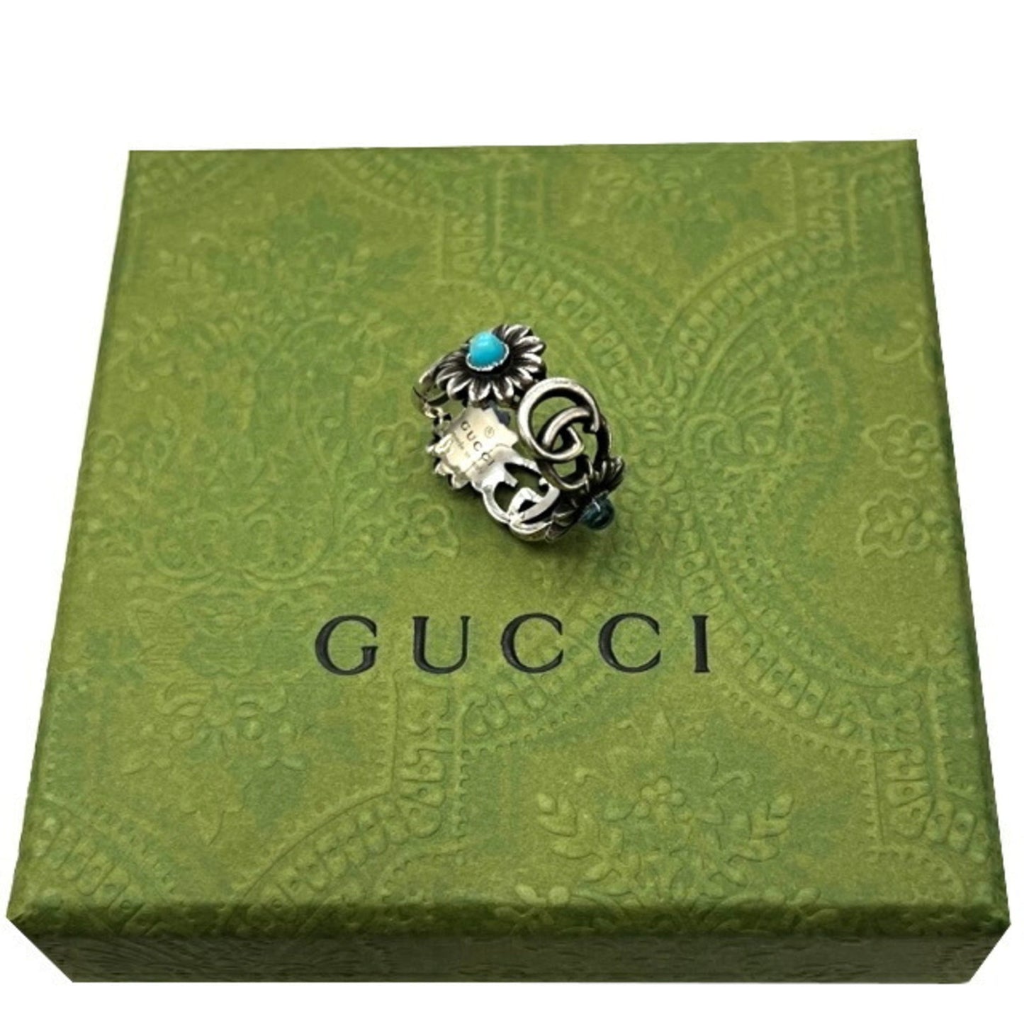 Gucci Silver Silver Band Ring