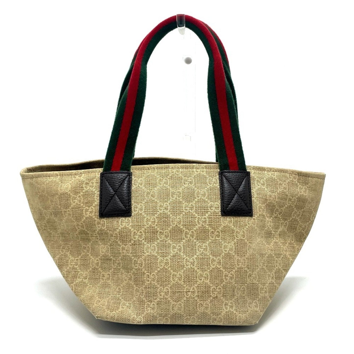 Gucci Beige Gg Canvas Tote Bag