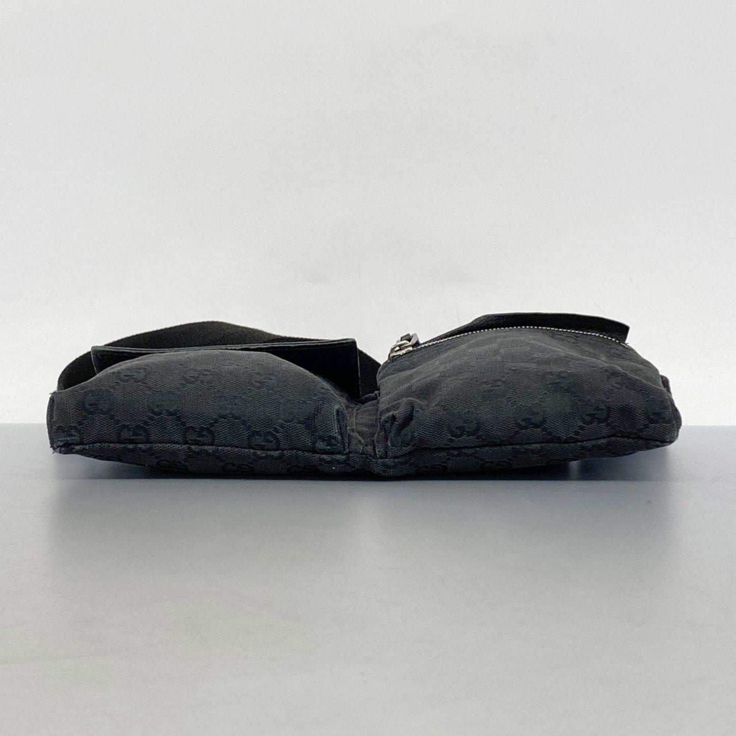 Gucci Black Canvas Fanny Pack