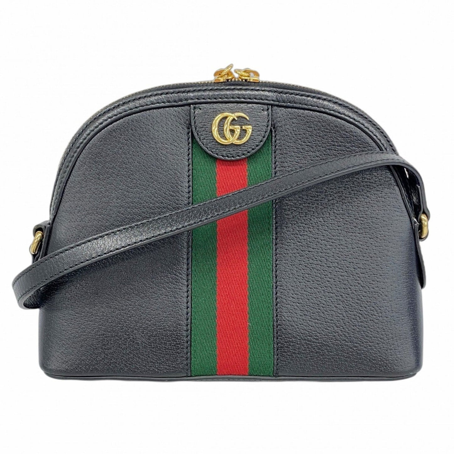 Gucci Black Leather Shoulder Bag